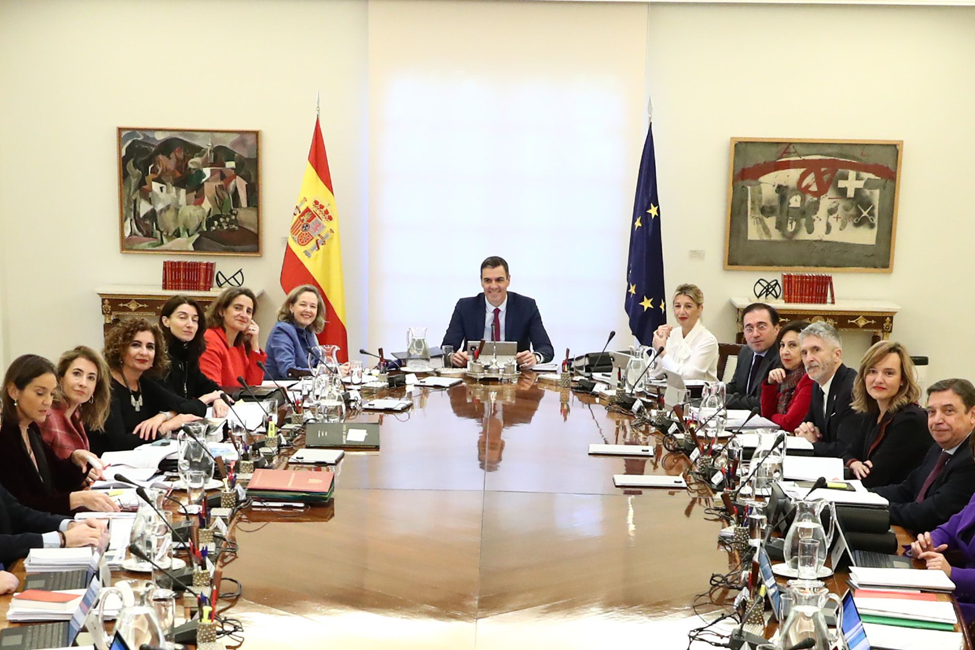 Reunión del Consejo de Ministros, presidida por el presidente del Gobierno, Pedro Sánchez. Pool Moncloa/Fernando Calvo.