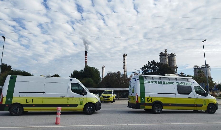 Puesto de Mando Avanzado en Guadarranque