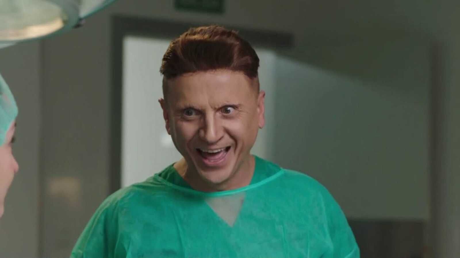 José Mota durante su parodia a Joaquín.