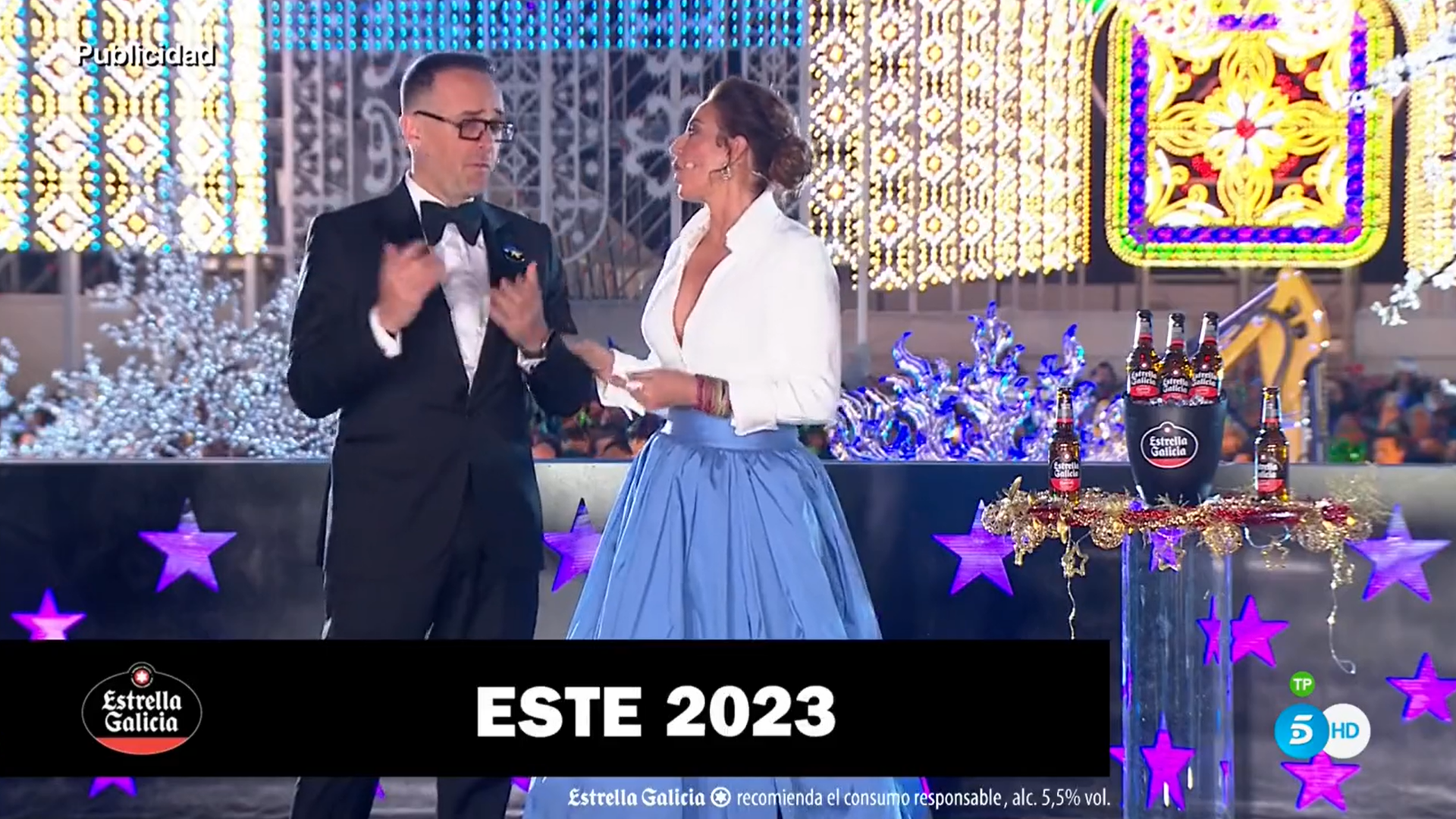 Momento en el que Risto hace el comentario.