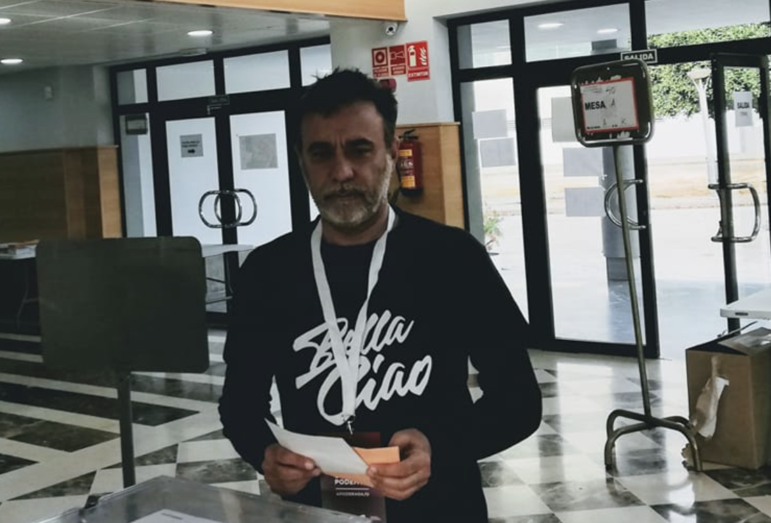 Carlos Fernández será el candidato de Adelante Andalucía a la Alcaldía de Jerez.