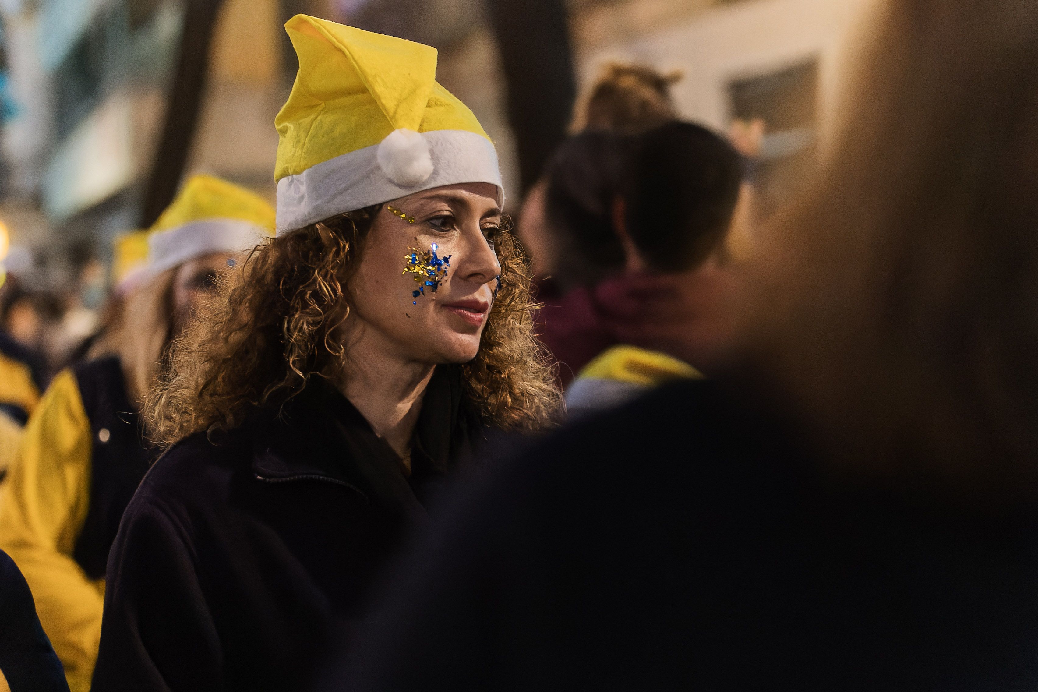 La cabalgata de la Cartera Real a su paso por las calles de Jerez