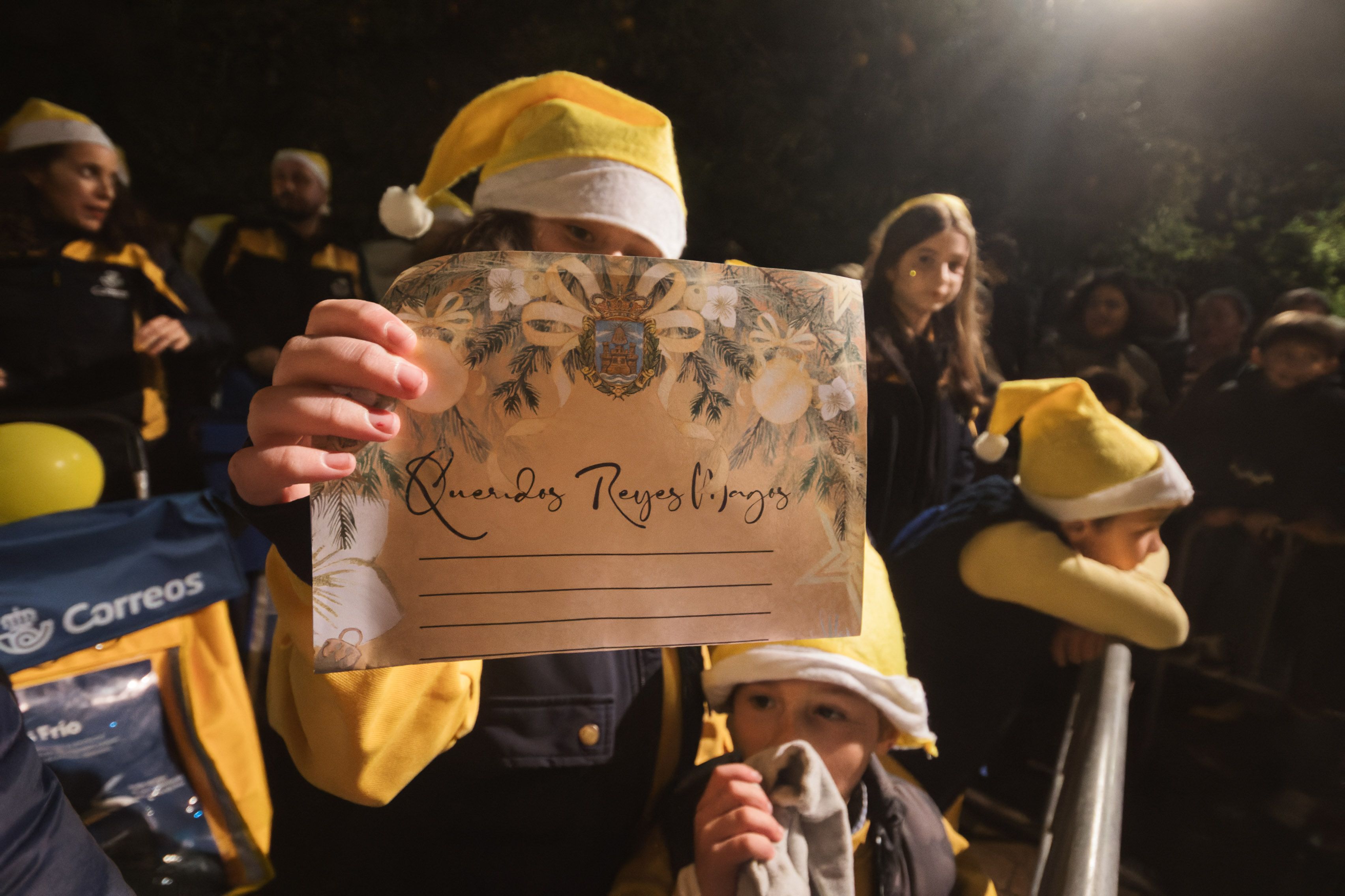 La cabalgata de la Cartera Real a su paso por las calles de Jerez