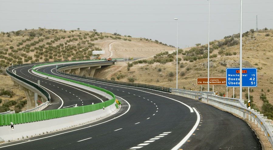 La autovía del Olivar, en una imagen de archivo.