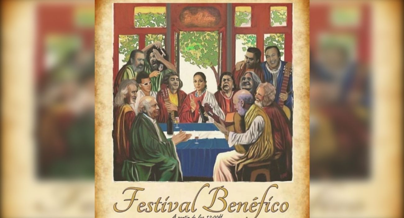 Cartel que anuncia el mano a mano solidario del próximo 29 de enero en Jerez.