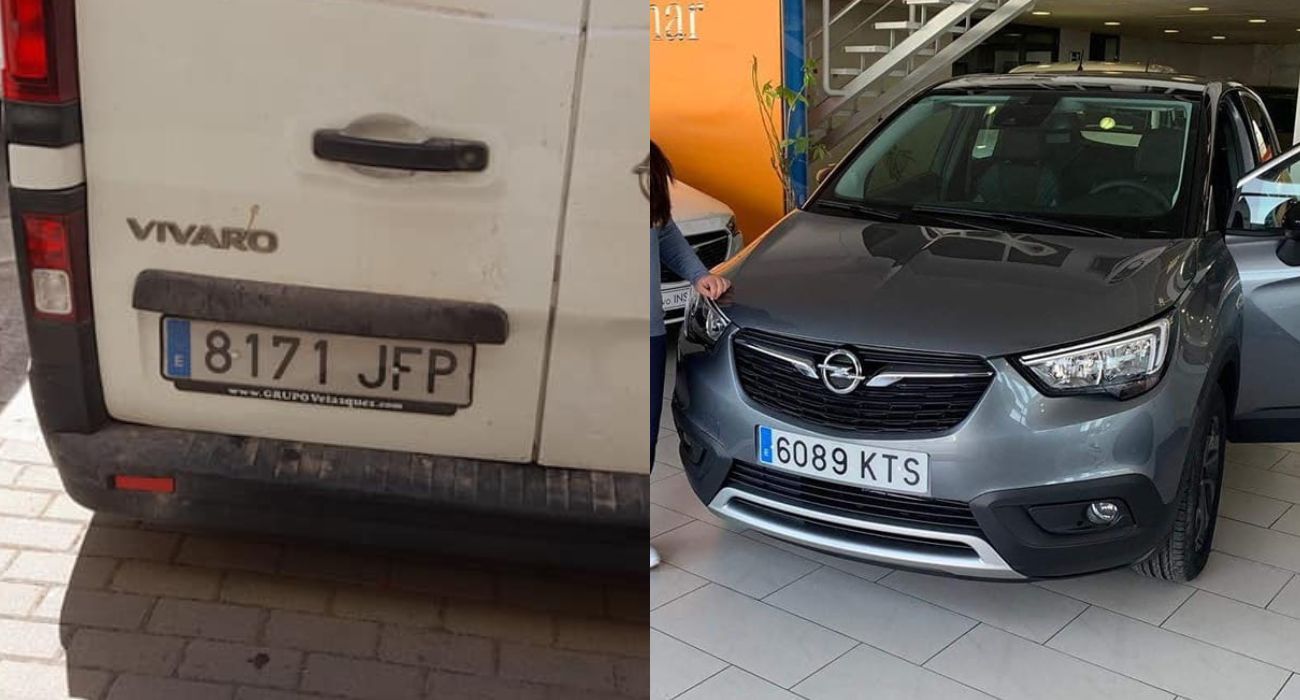 Imágenes de los dos vehículos que han sido robados en Jerez a una misma familia.