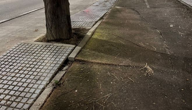 carril bici jerez mal estado 2