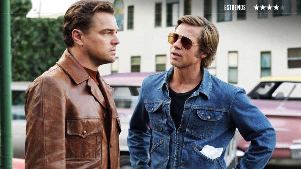 Leonardo DiCaprio y Brad Pitt, en una escena de la última película de Tarantino.