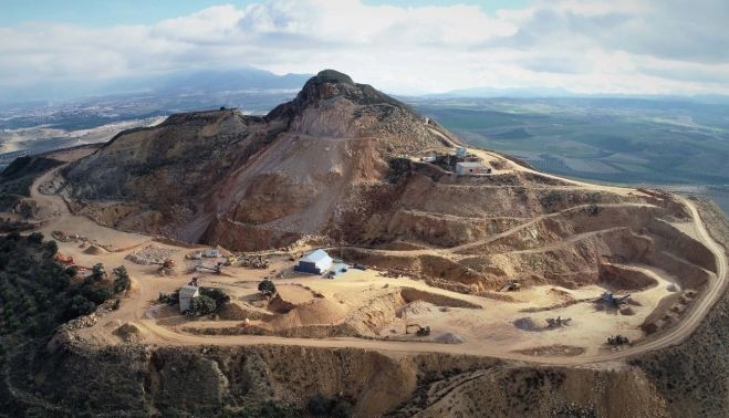 La mina de celestina en Granada. UGR