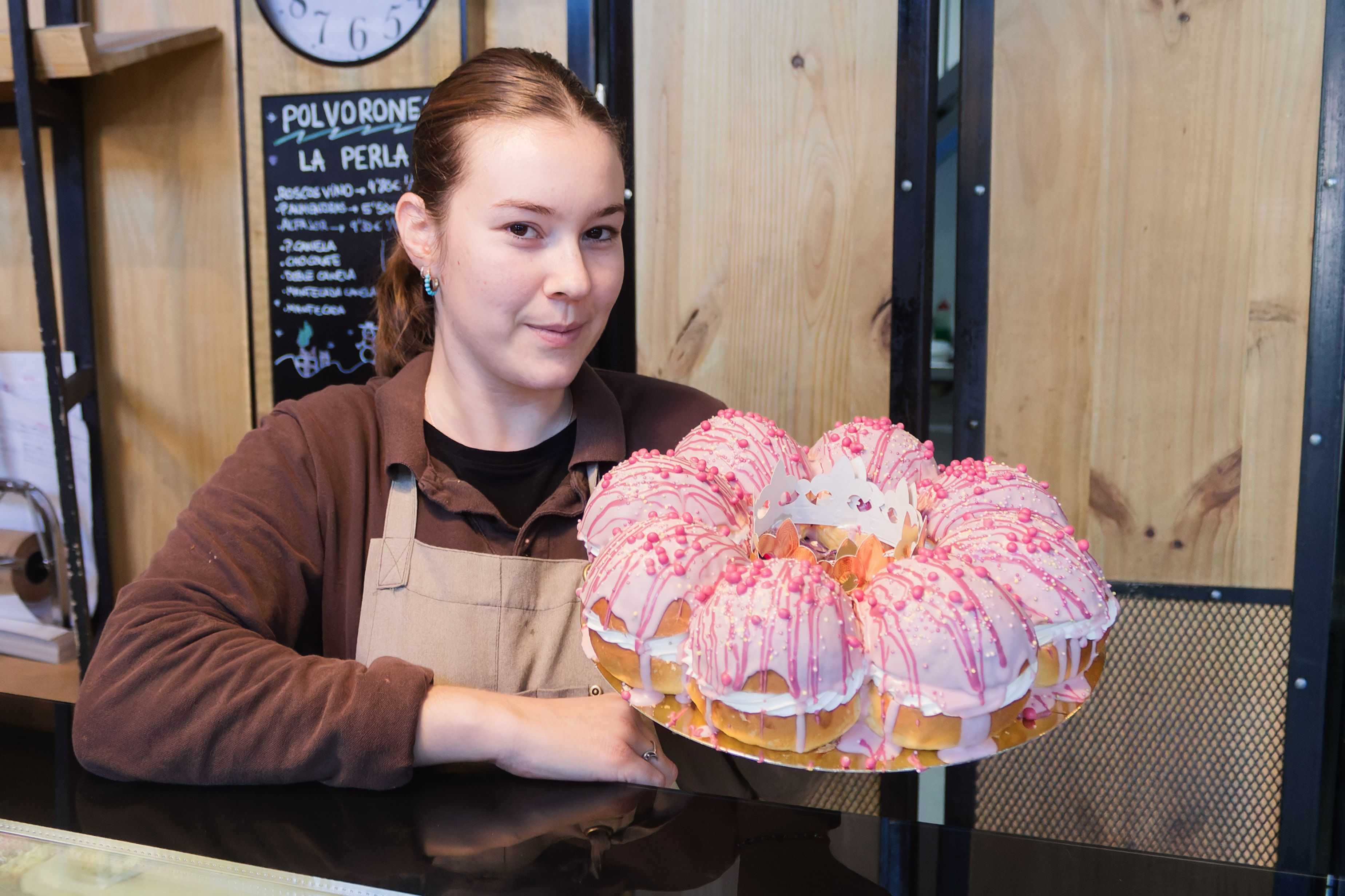 Roscón de pantera rosa de Masa Madre.