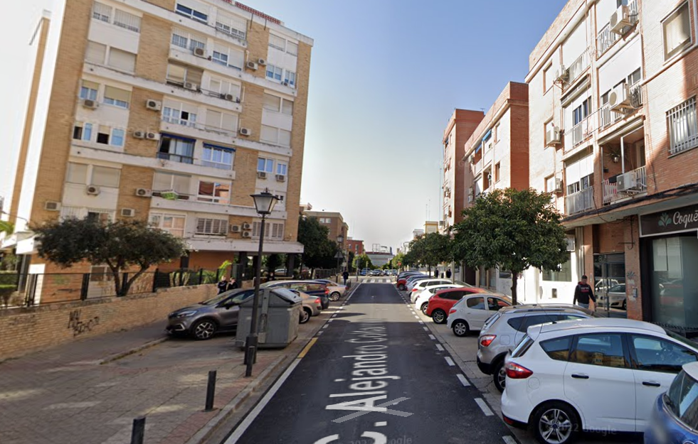 Imagen de la calle Alejandro Collantes de Sevilla. GOOGLE MAPS.