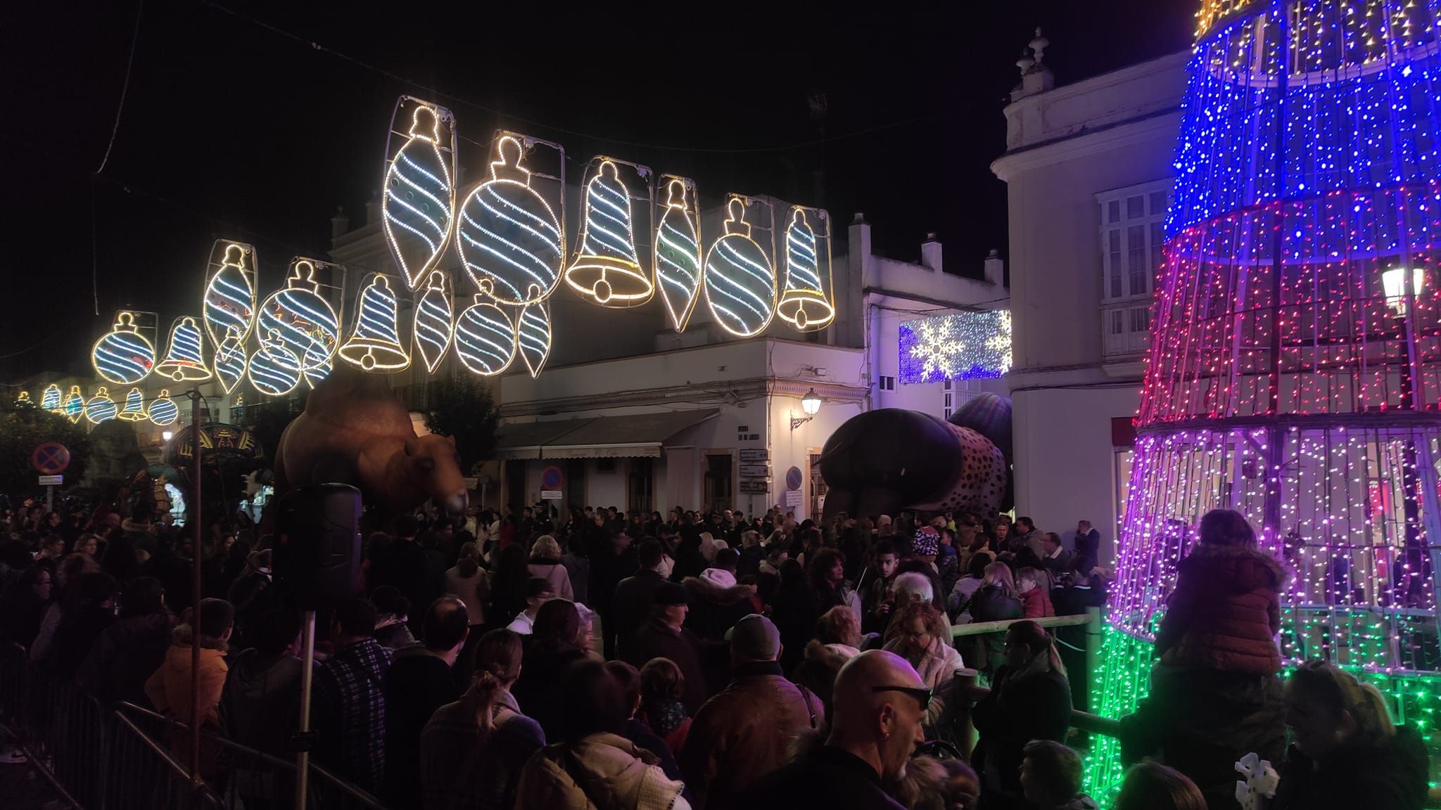 Un día de esta Navidad en Puerto Real. 