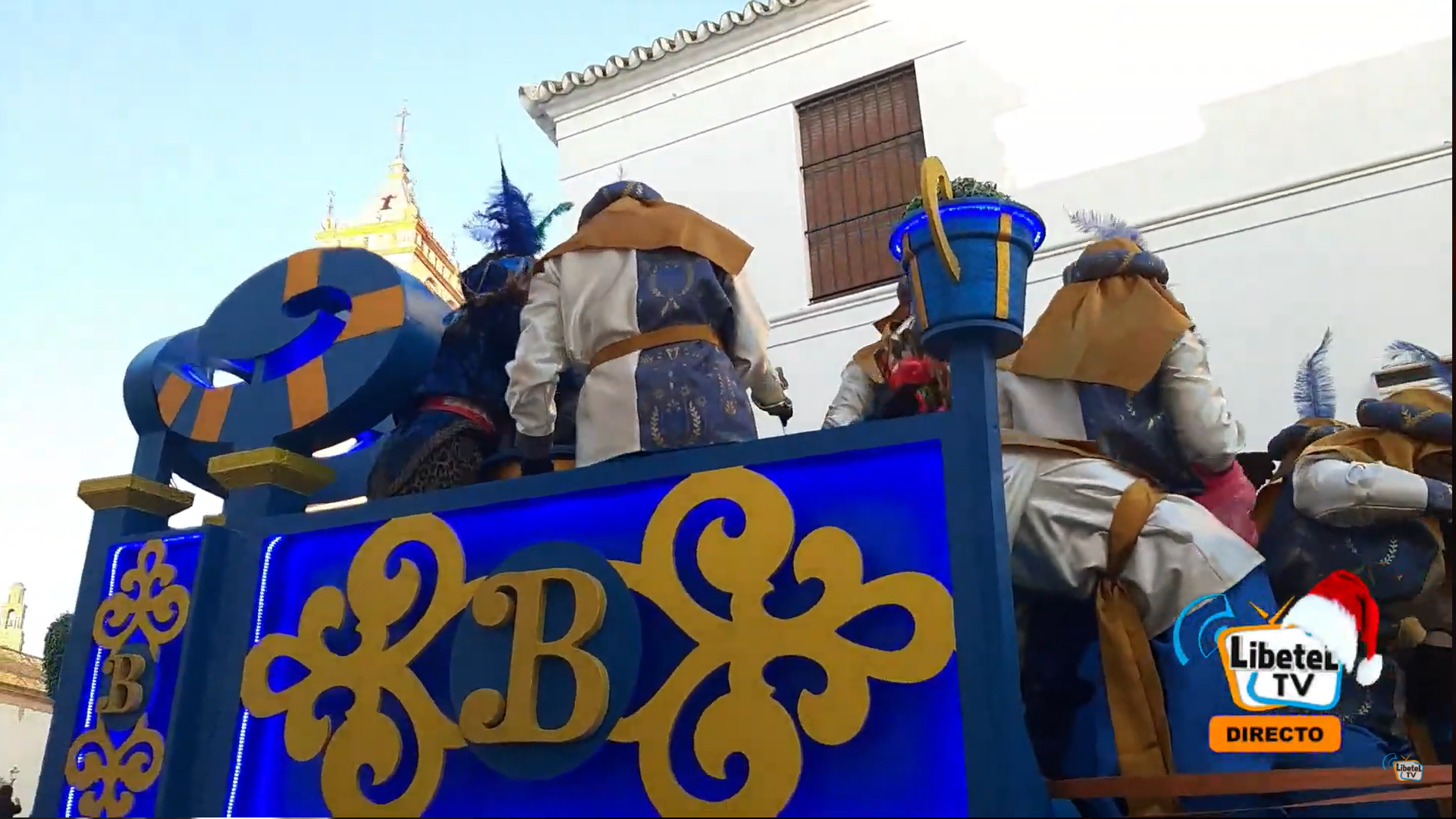 La carroza de Baltasar fue la que perdió el control durante la cabalgata.