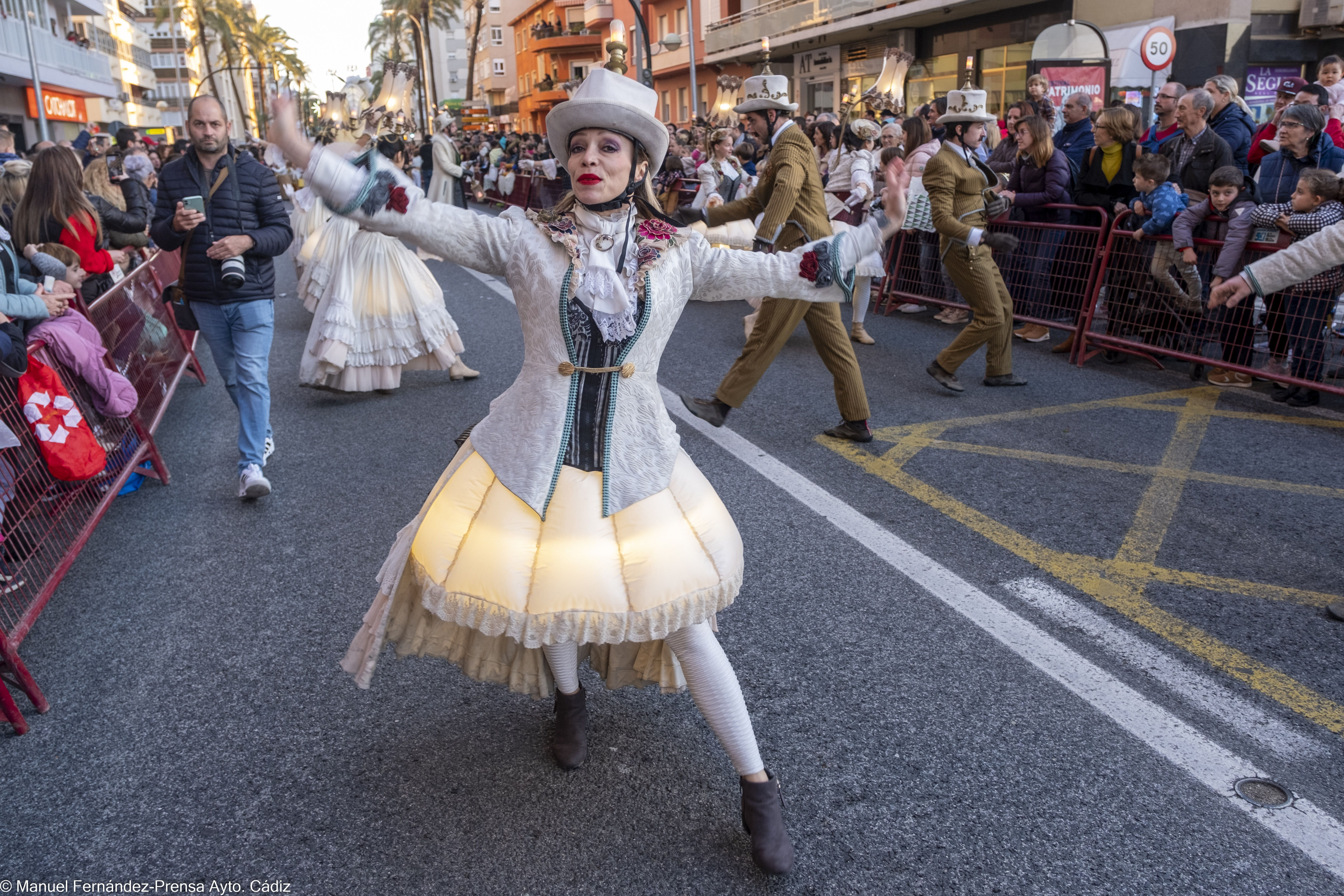 Cabalgata de los Reyes Magos 2023 en Cádiz