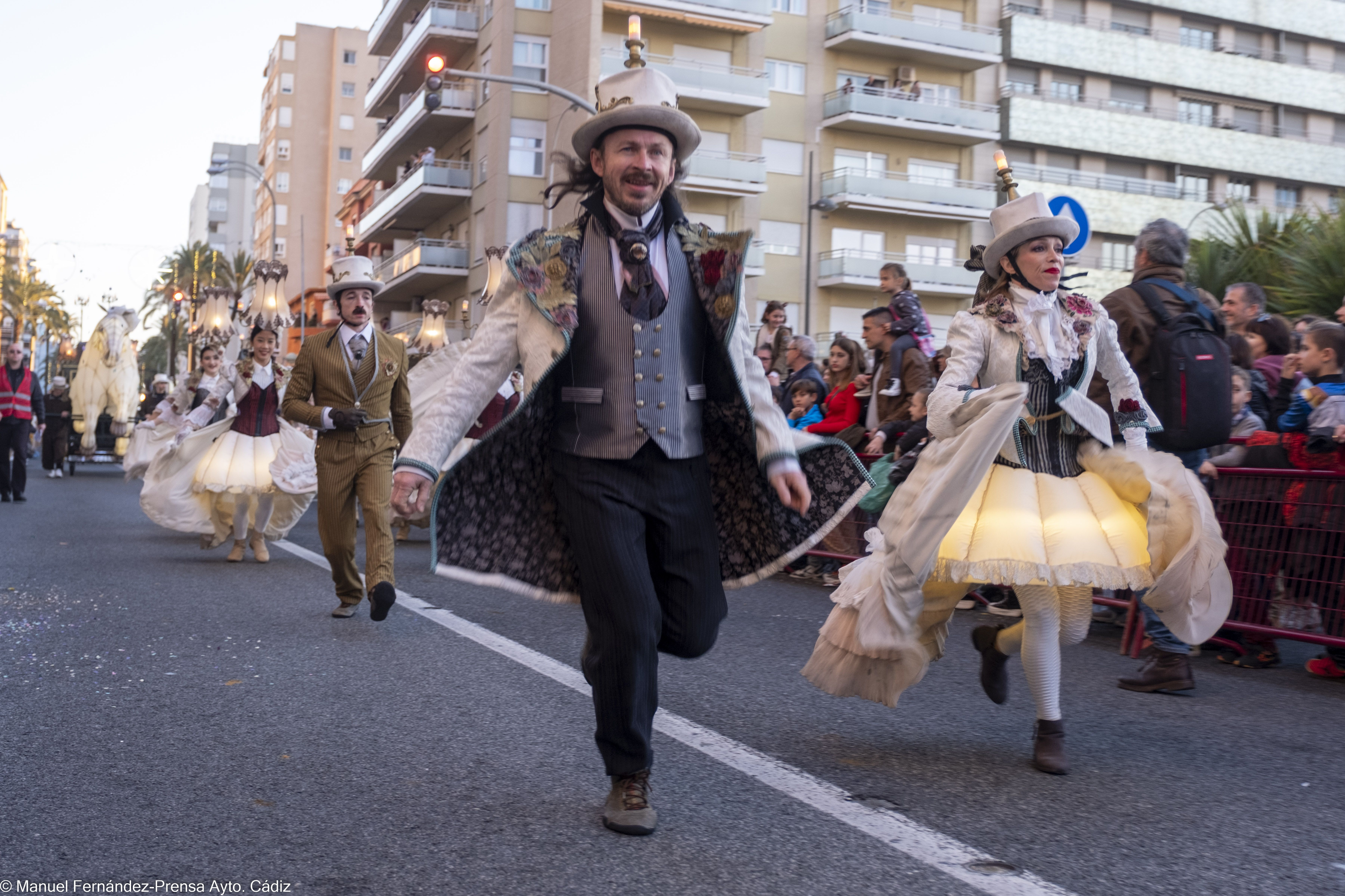 Cabalgata de los Reyes Magos 2023 en Cádiz