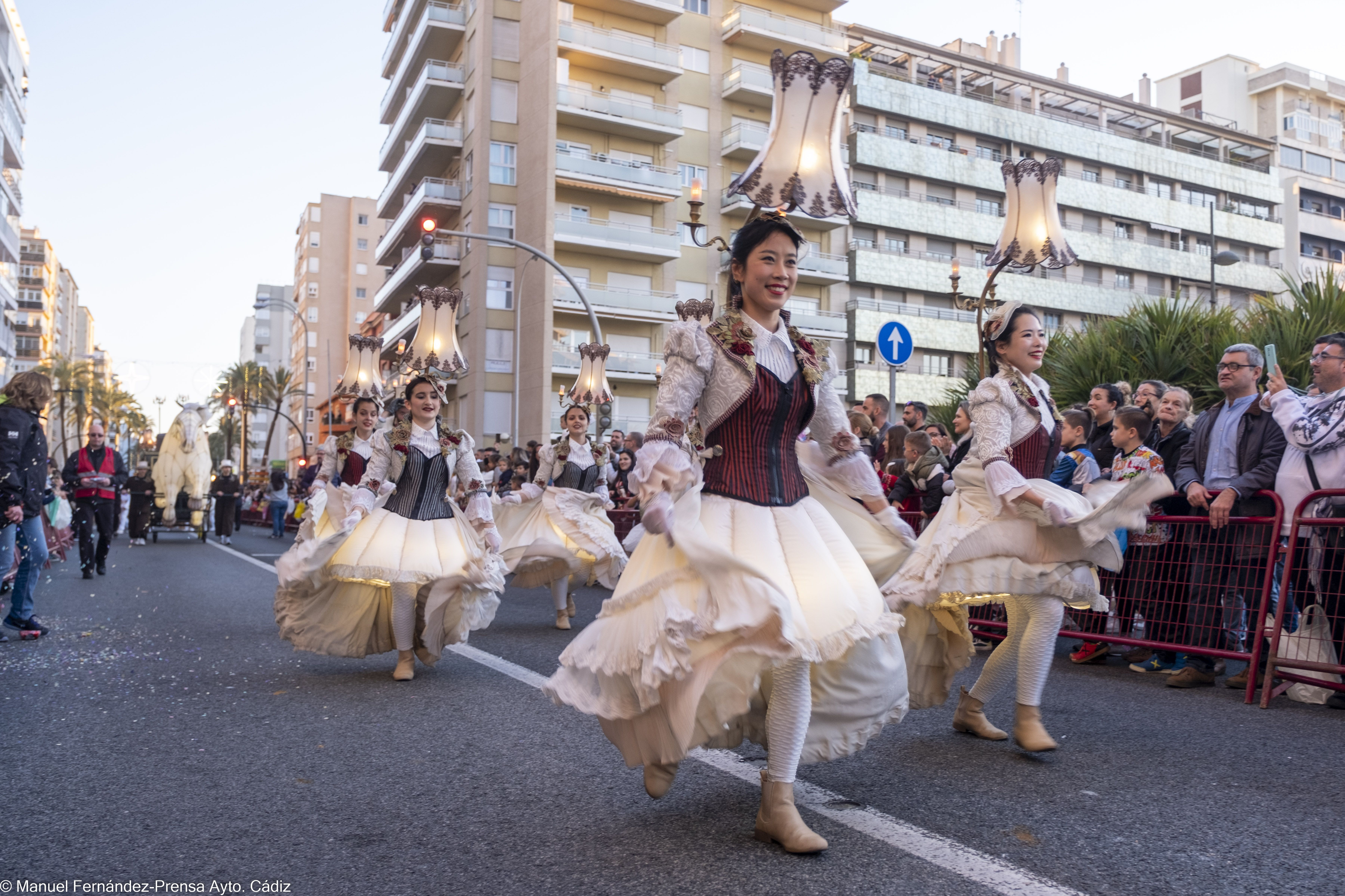 Cabalgata de los Reyes Magos 2023 en Cádiz