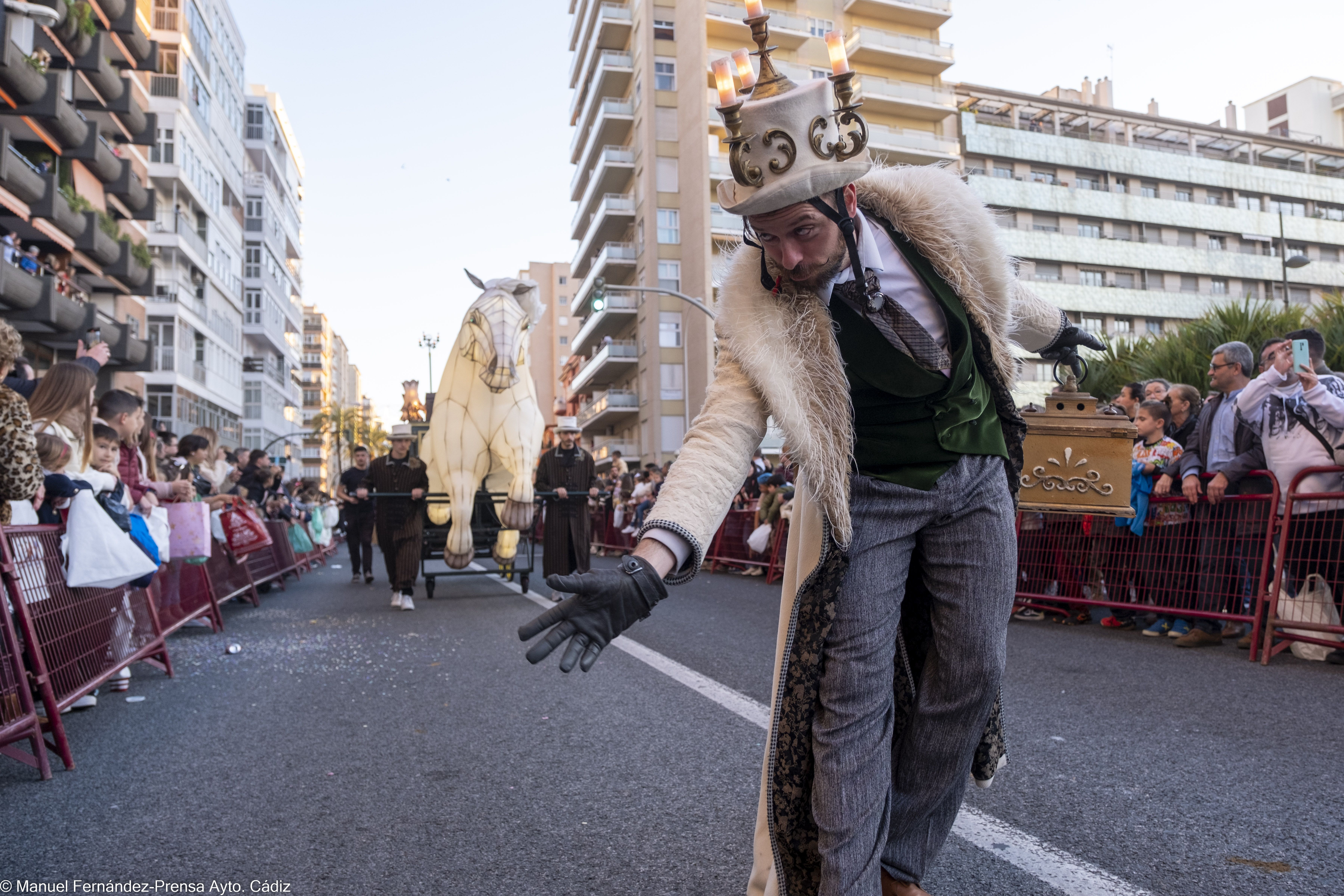 Cabalgata de los Reyes Magos 2023 en Cádiz