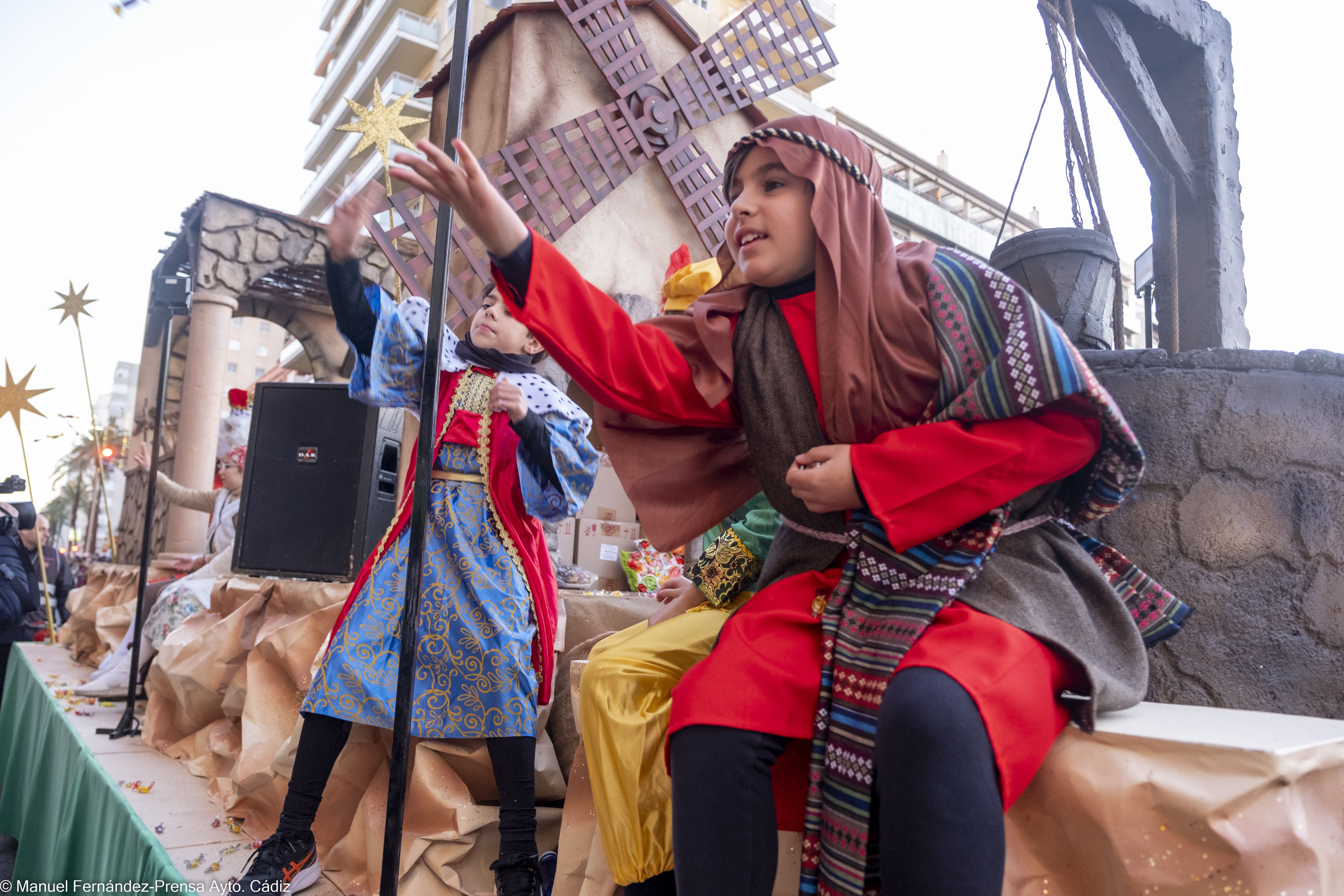 Cabalgata de los Reyes Magos 2023 en Cádiz