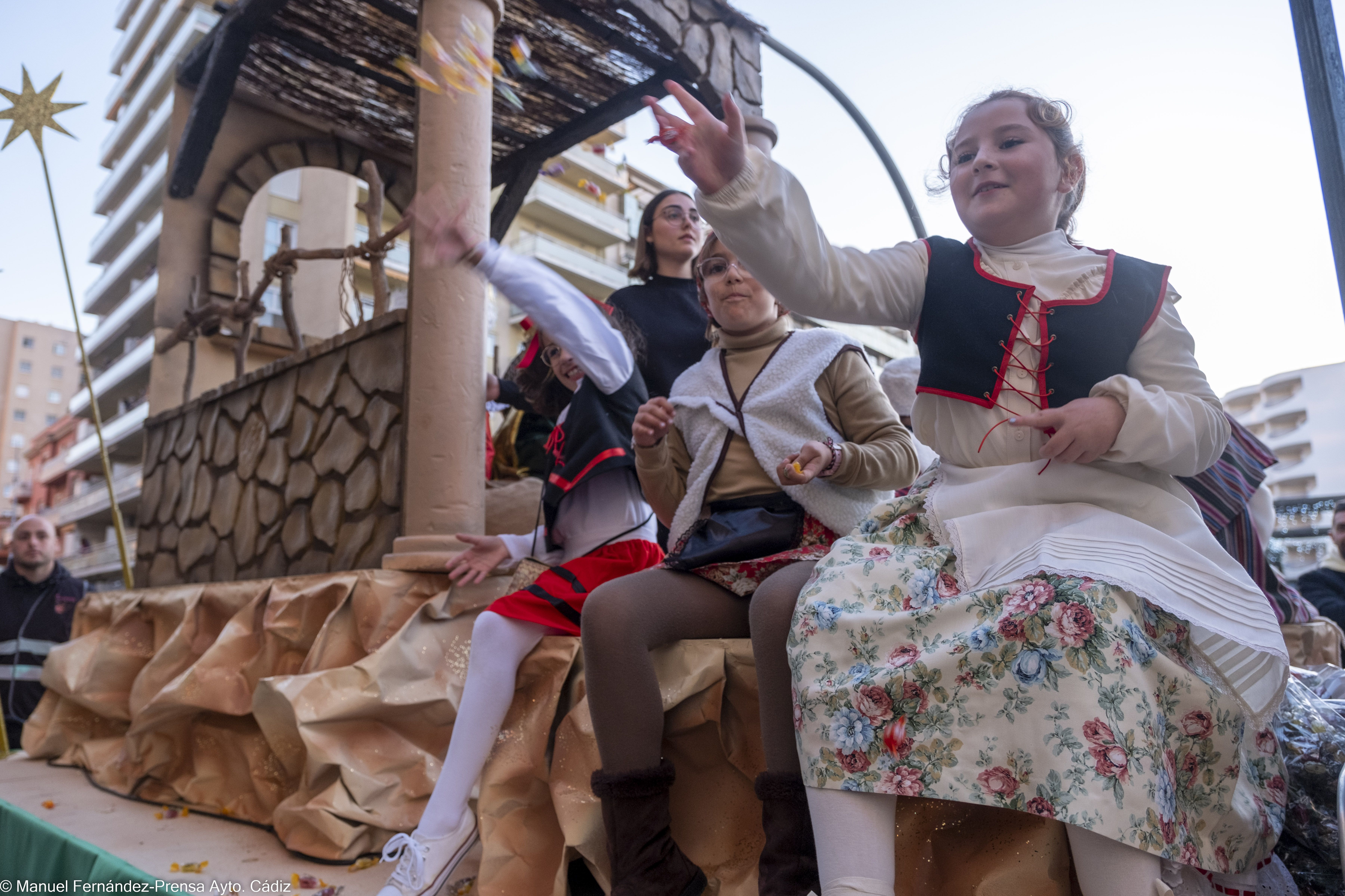 Cabalgata de los Reyes Magos 2023 en Cádiz