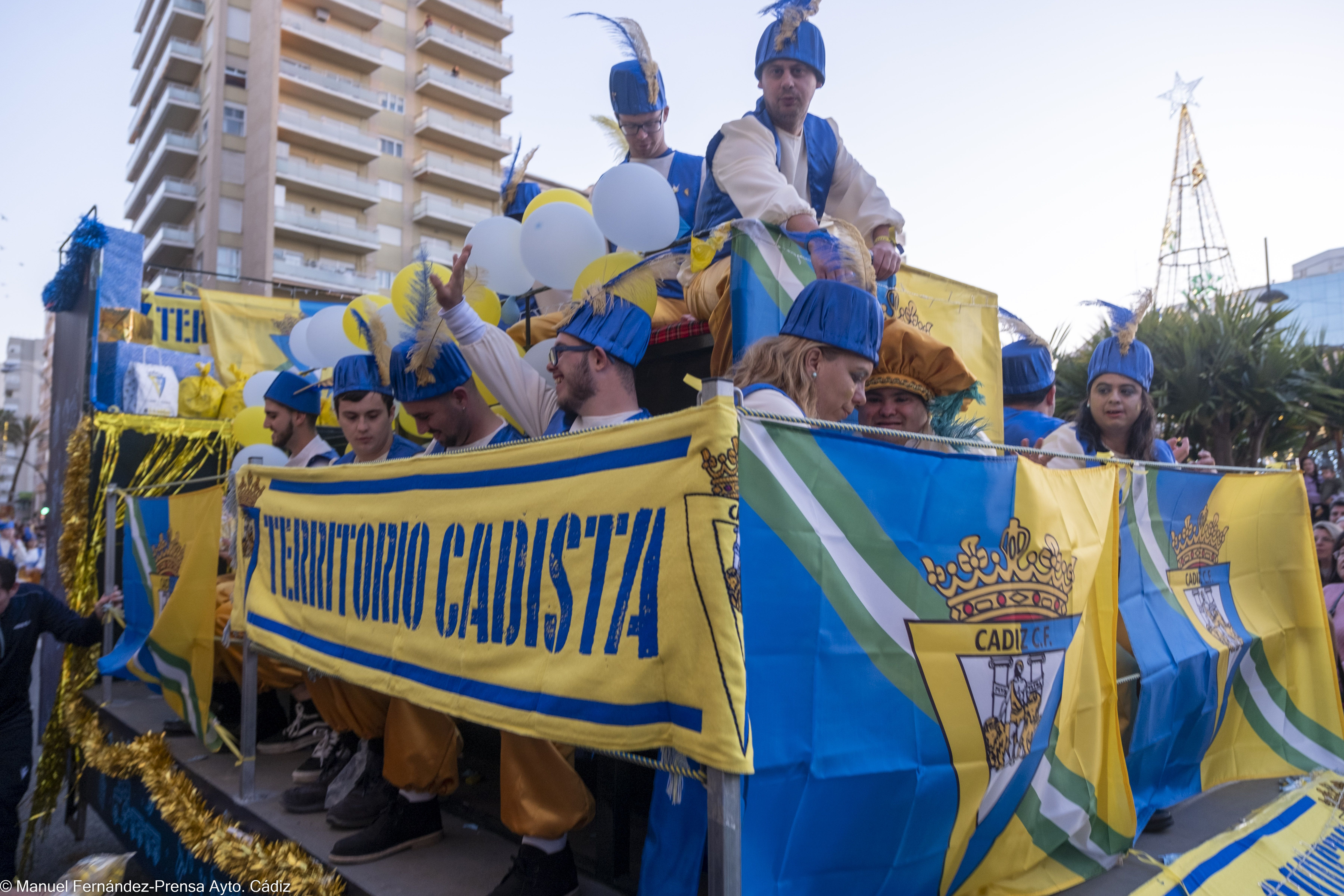 Cabalgata de los Reyes Magos 2023 en Cádiz