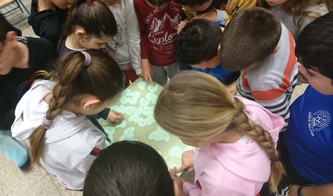 Alumnos del CEIP Campo del Sur de Cádiz, en una imagen reciente.