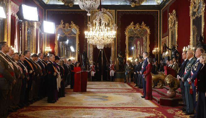 La ministra dedicó un apartado de su discurso a la necesidad de invertir más en materia de defensa.