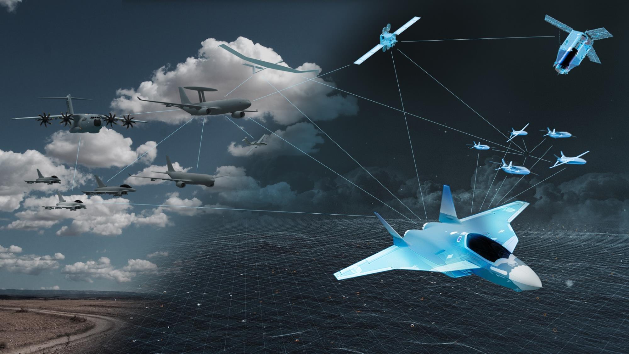 En los próximos días se firmará con Francia y Alemania la siguiente fase del  Futuro Sistema Aéreo de Combate ( FCAS) de nueva generación. AIRBUS