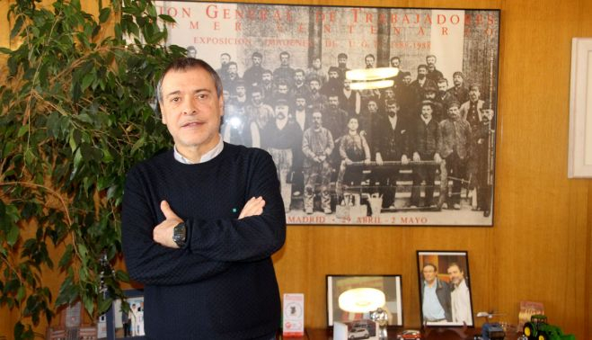 Mariano Hoya Callosa, secretario general de UGT-FICA