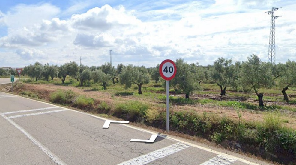Imagen de la carretera de Córdoba donde se produjo el accidente.