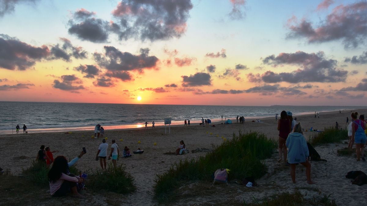 Una imagen de la playa de El Palmar, en Vejer. FOTO: DIMOS PARASKEVAS