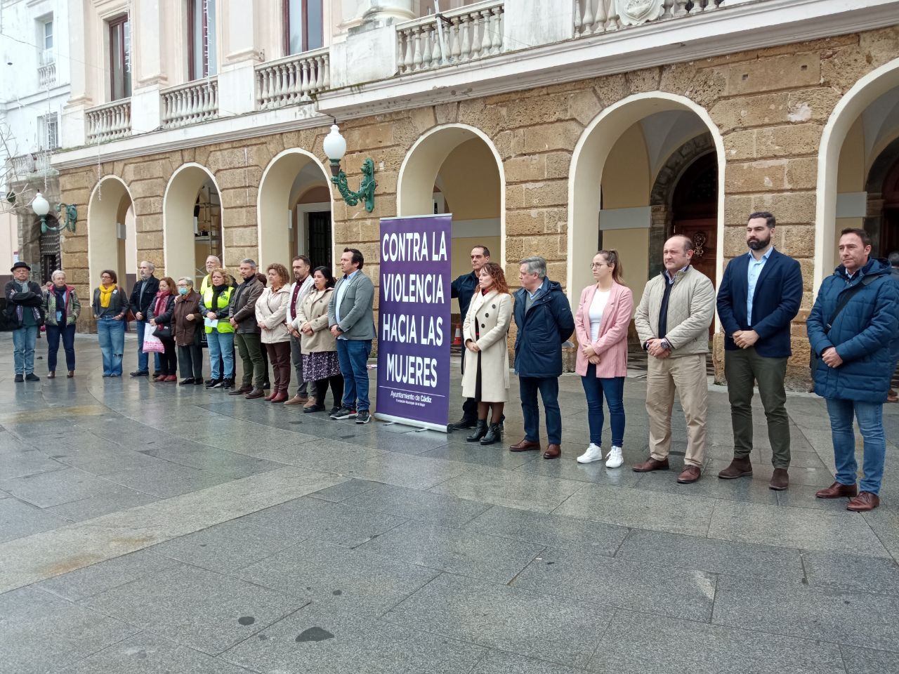 manifestacion violencia machista cadiz