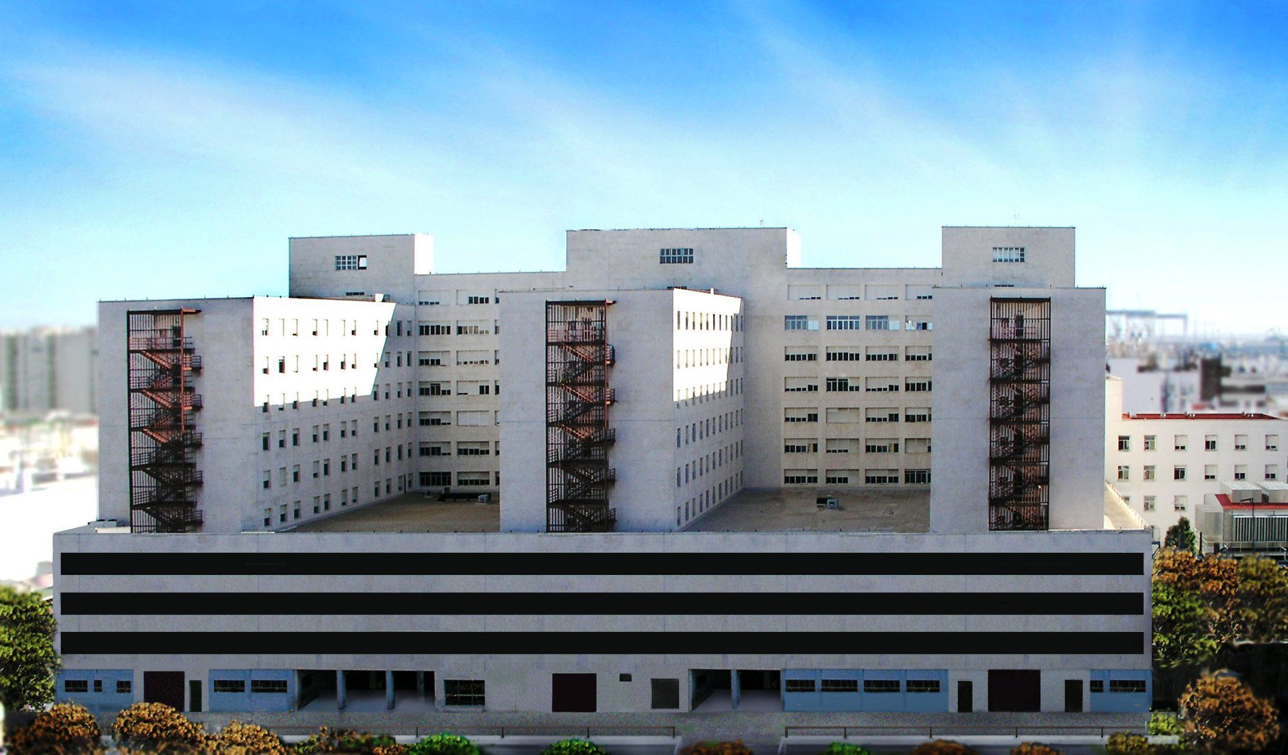 El Hospital Puerta del Mar, en una imagen de archivo.