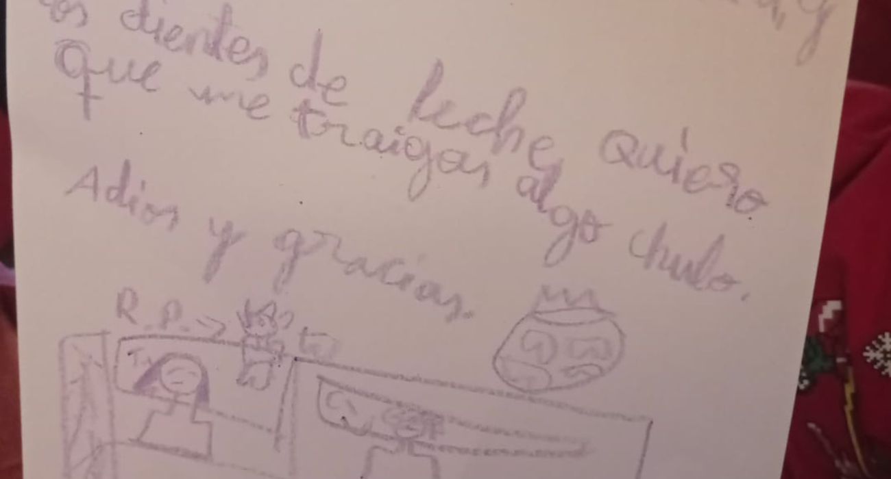 La divertida carta de una niña al Ratón Pérez.