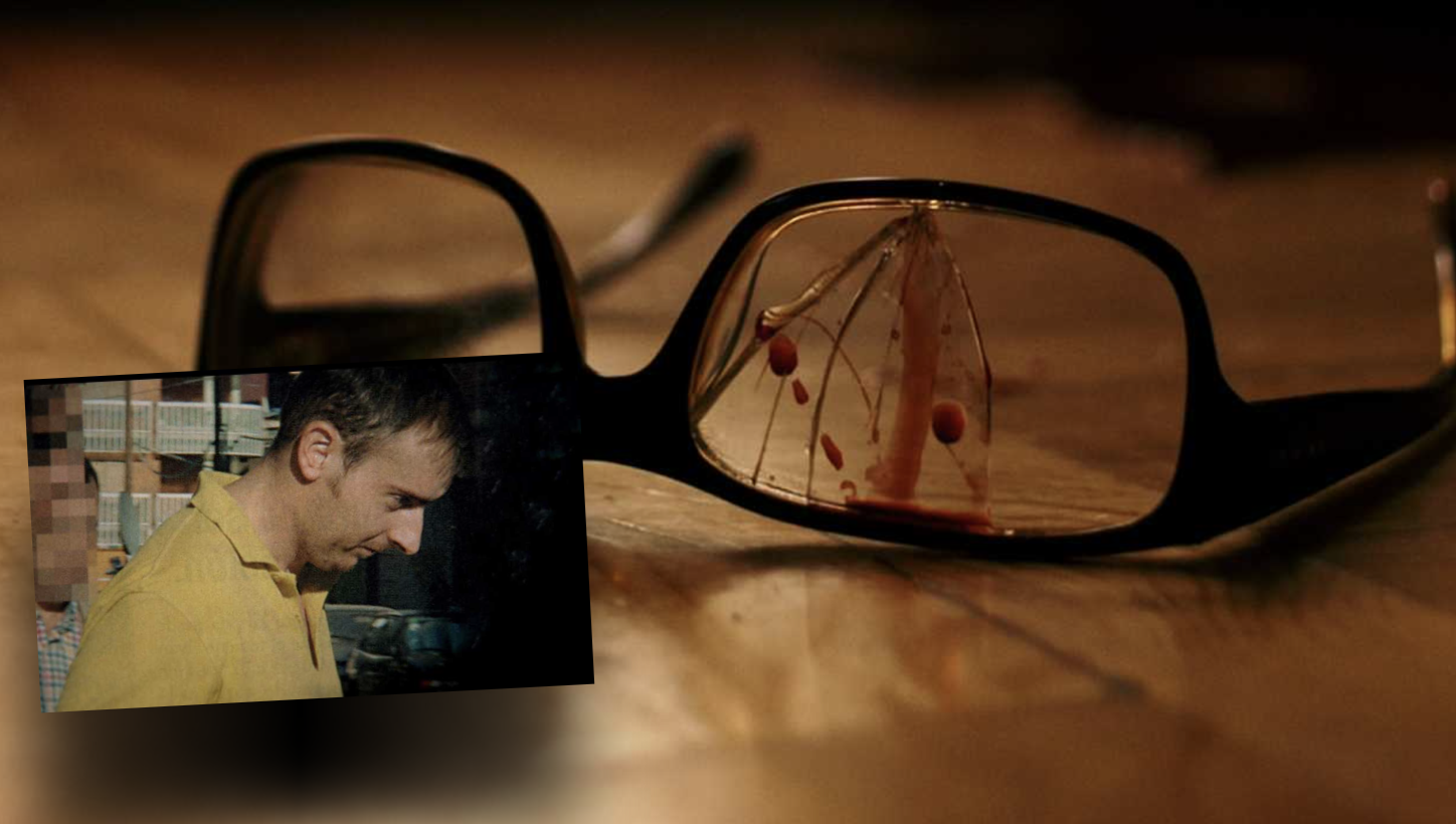 Fotograma de 'Tambores de guerra', primer capítulo de la serie original de RTVE Play 'El Asesino de la baraja'. En detalle, Alfredo Galán, el asesino en serie.