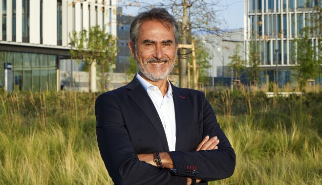 Ricardo Rojas, CEO de Airbus Operaciones.  Foto Carlos Yague. AIRBUS