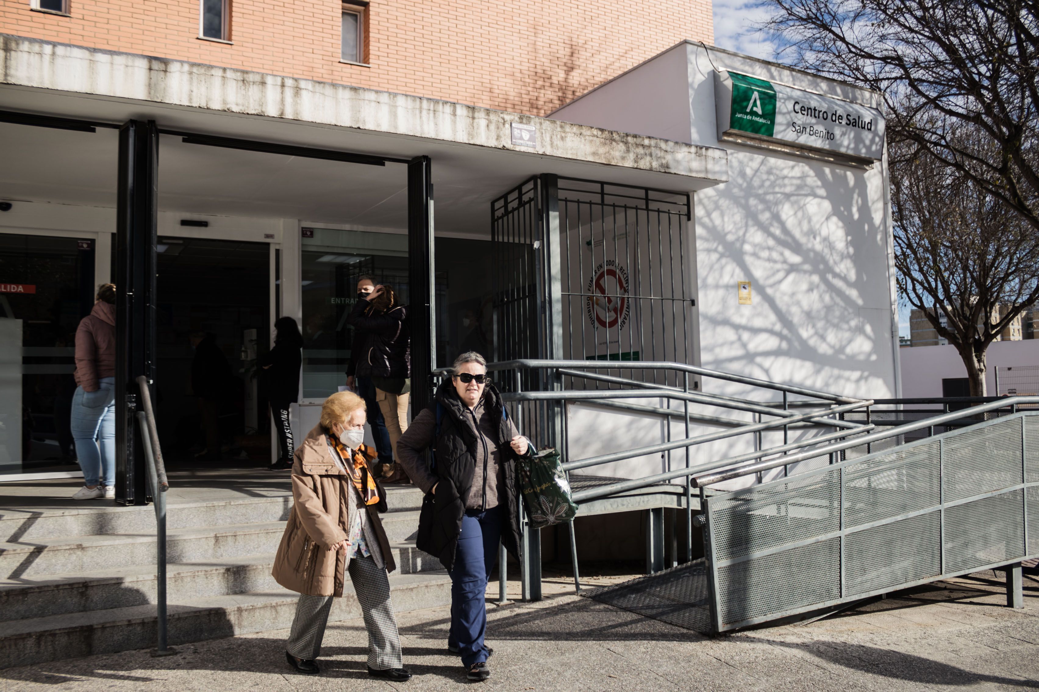 Imagen del centro de salud de San Benito, del SAS.