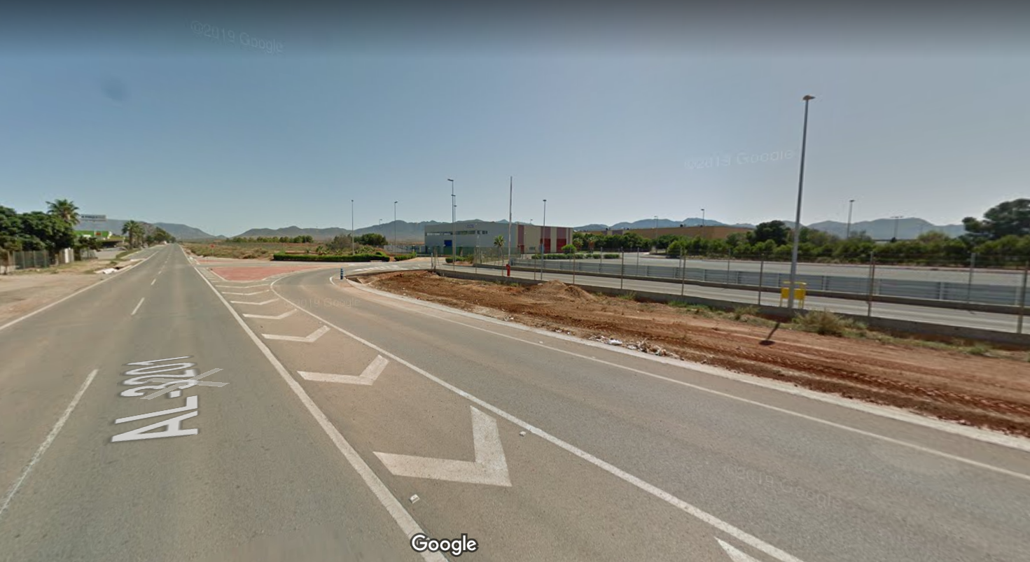 Zona de Níjar en la que se ha producido el suceso.