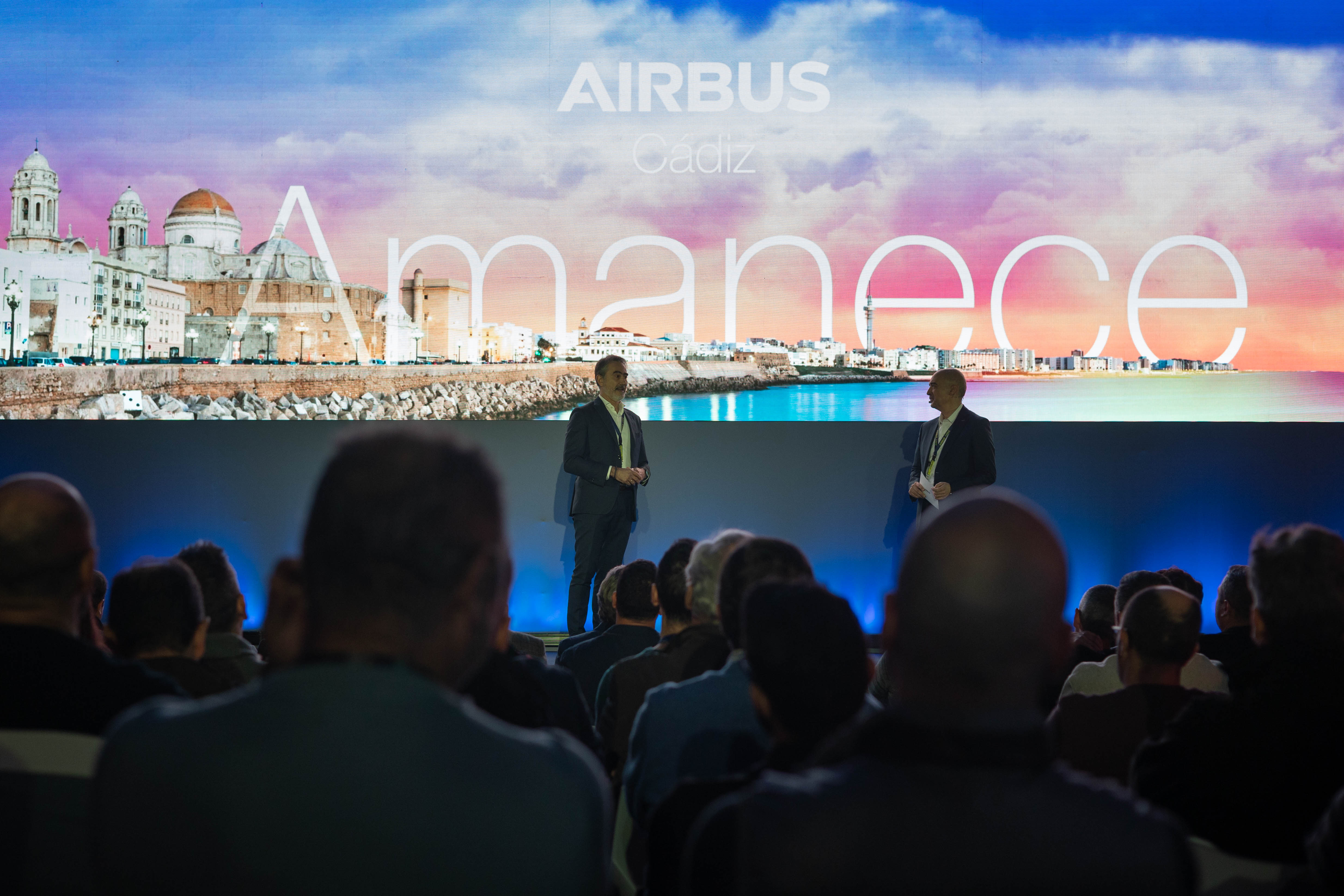 Es el día 1 de un nuevo amanecer empresarial para Airbus en Cádiz, MANU GARCÍA