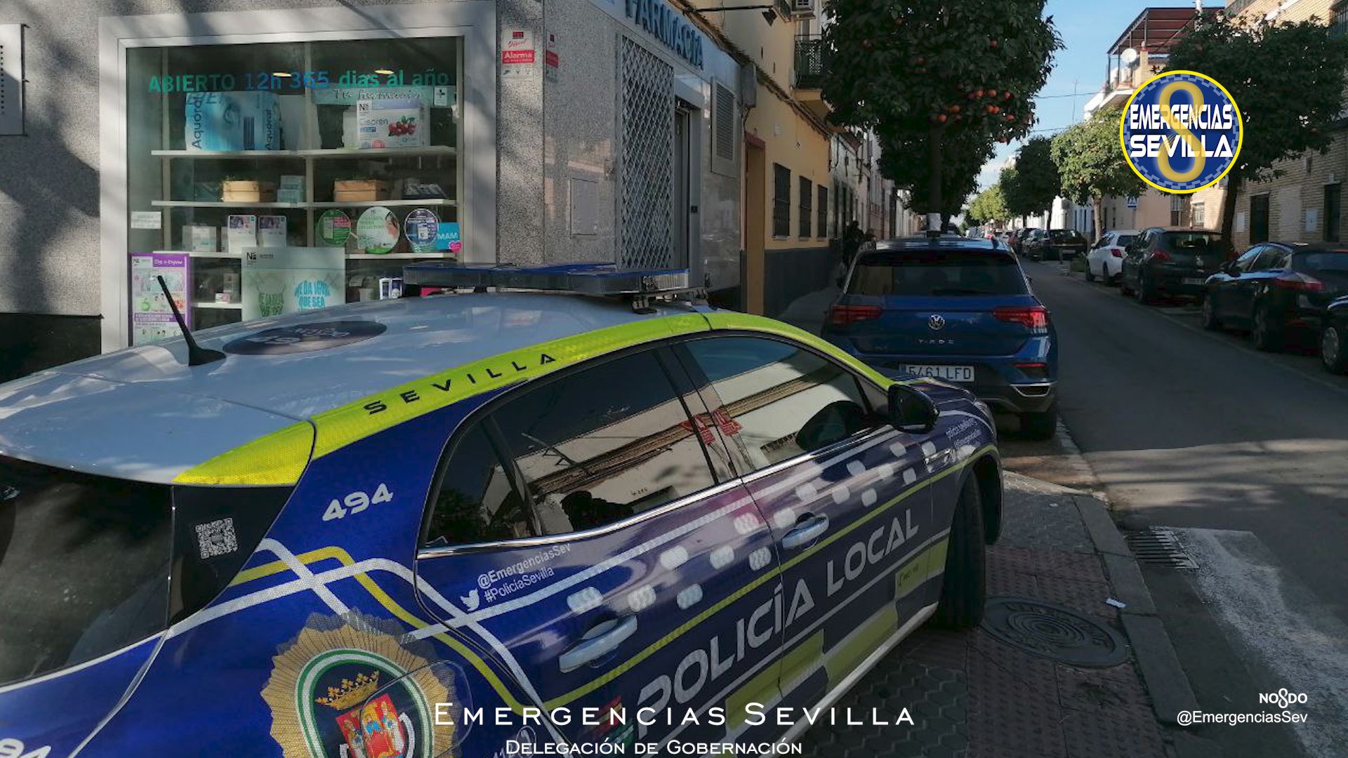 Tres personas, entre ellos una embarazada, atracan una farmacia del Cerro del Águila de Sevilla