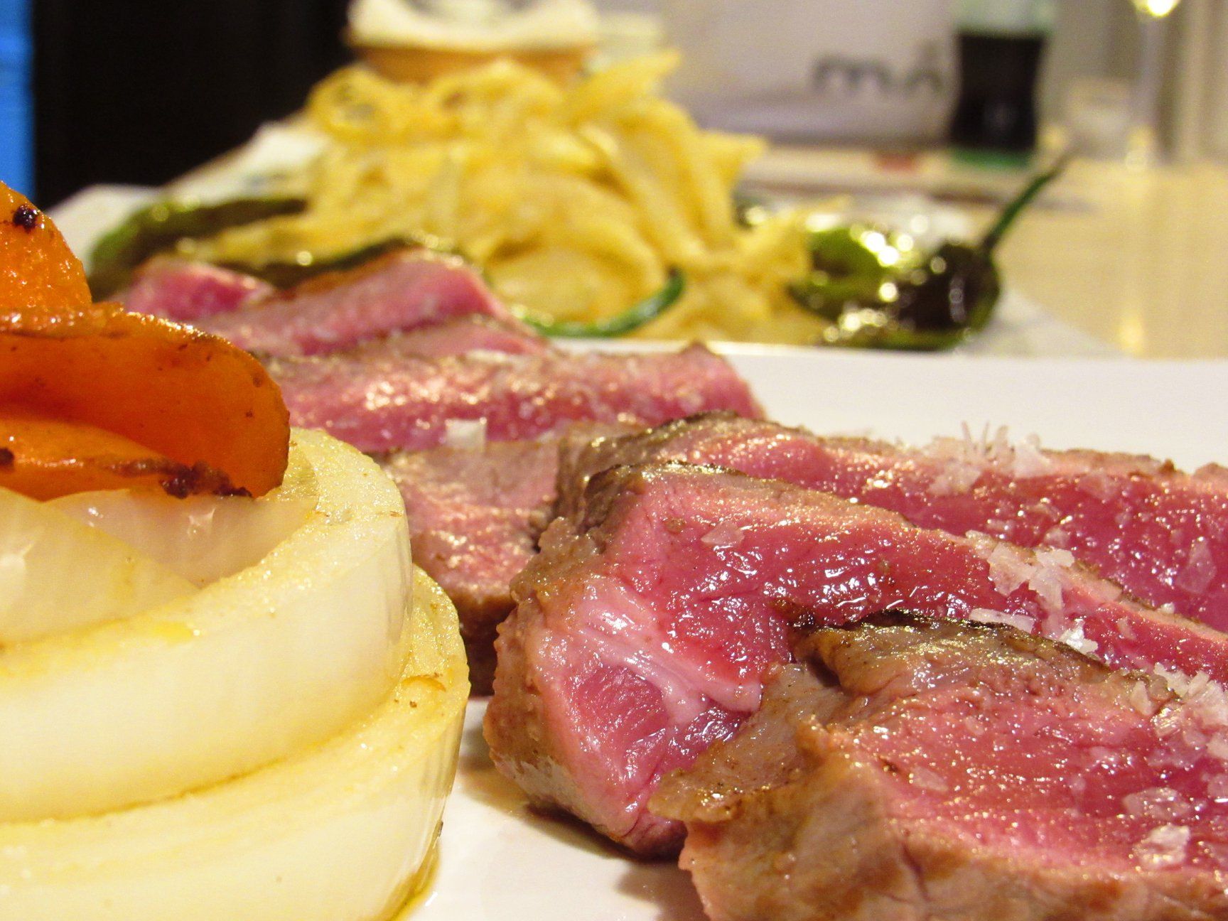 Plato de entrecot de retinto