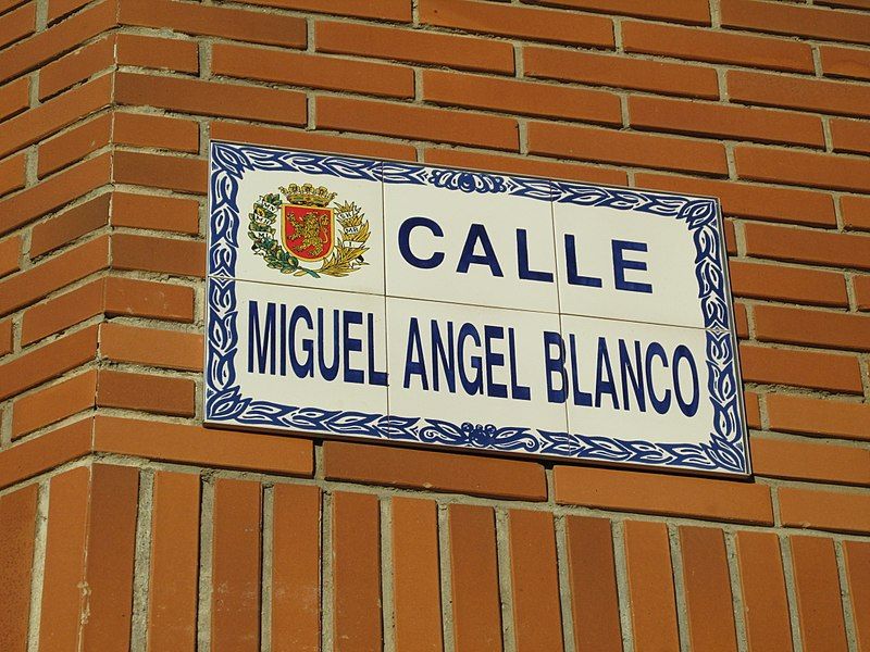 Calle Miguel Ángel Blanco en Zaragoza
