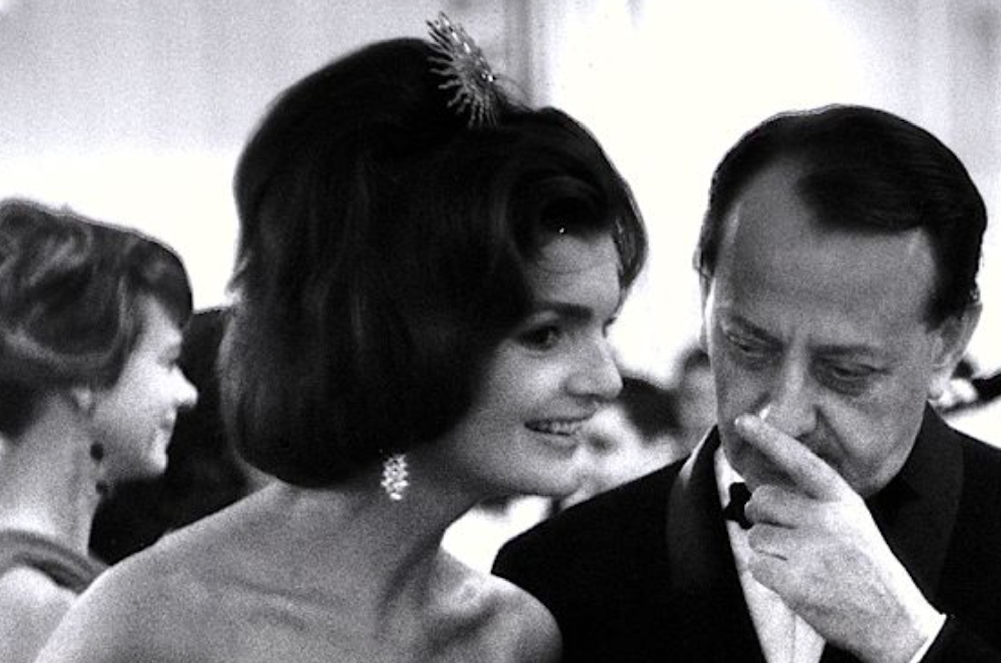Jackie Kennedy y André Malraux.