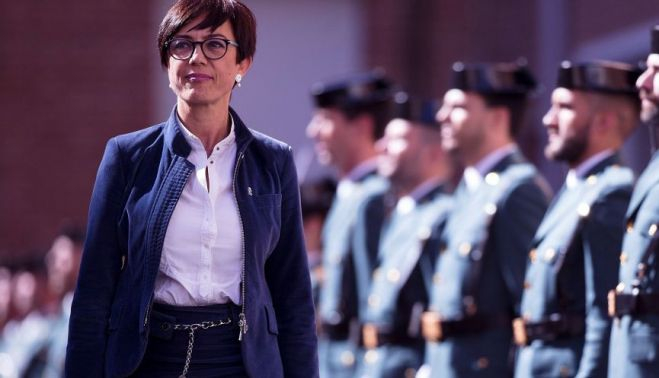 La directora general de la Guardia Civil María Gámez durante un acto oficial. GUARDIA CIVIL