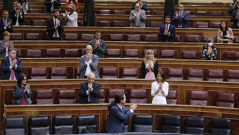 Pablo Iglesias, en el Congreso, en una imagen de archivo.