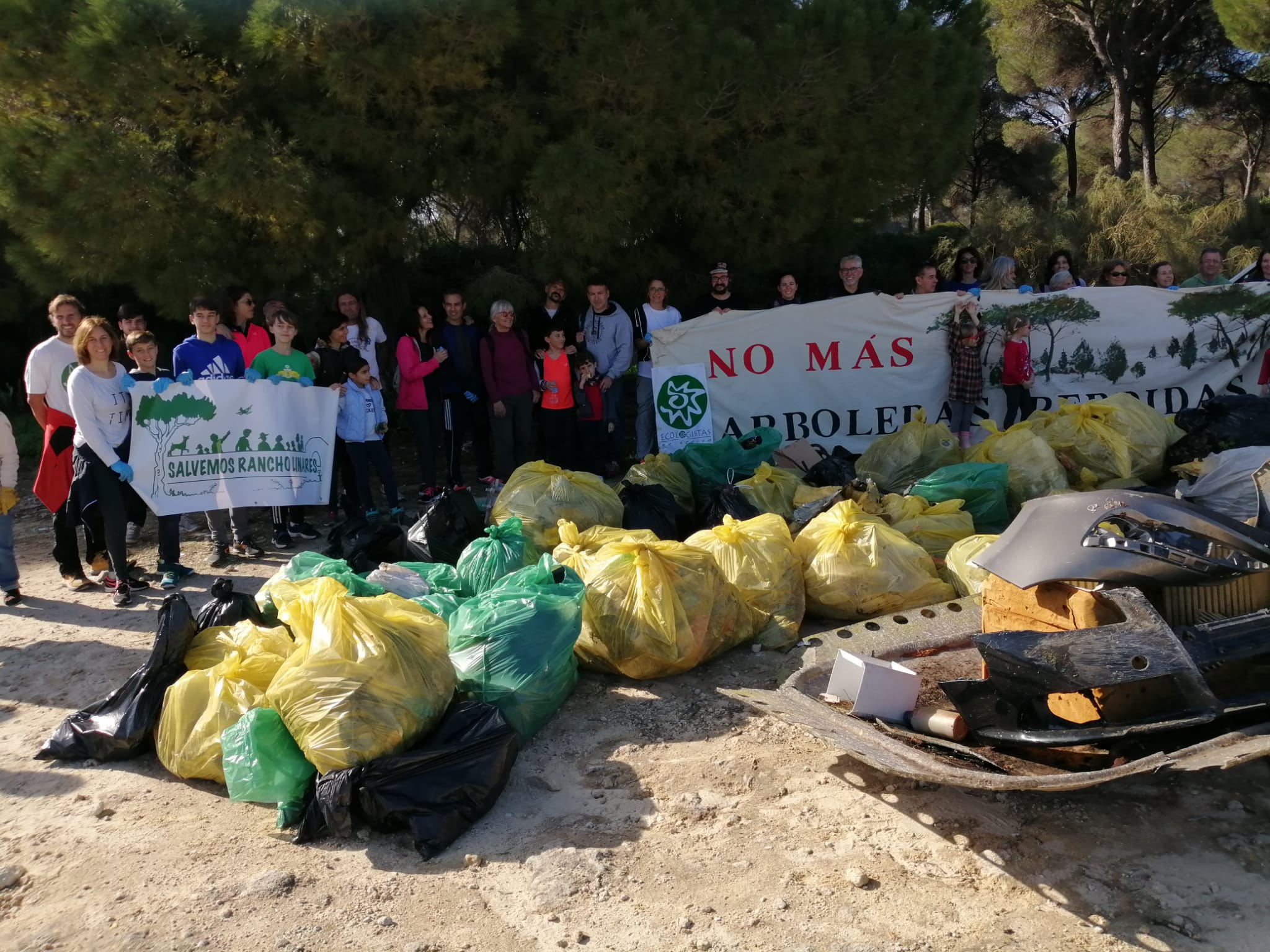 Imagen de la recogida de residuos.