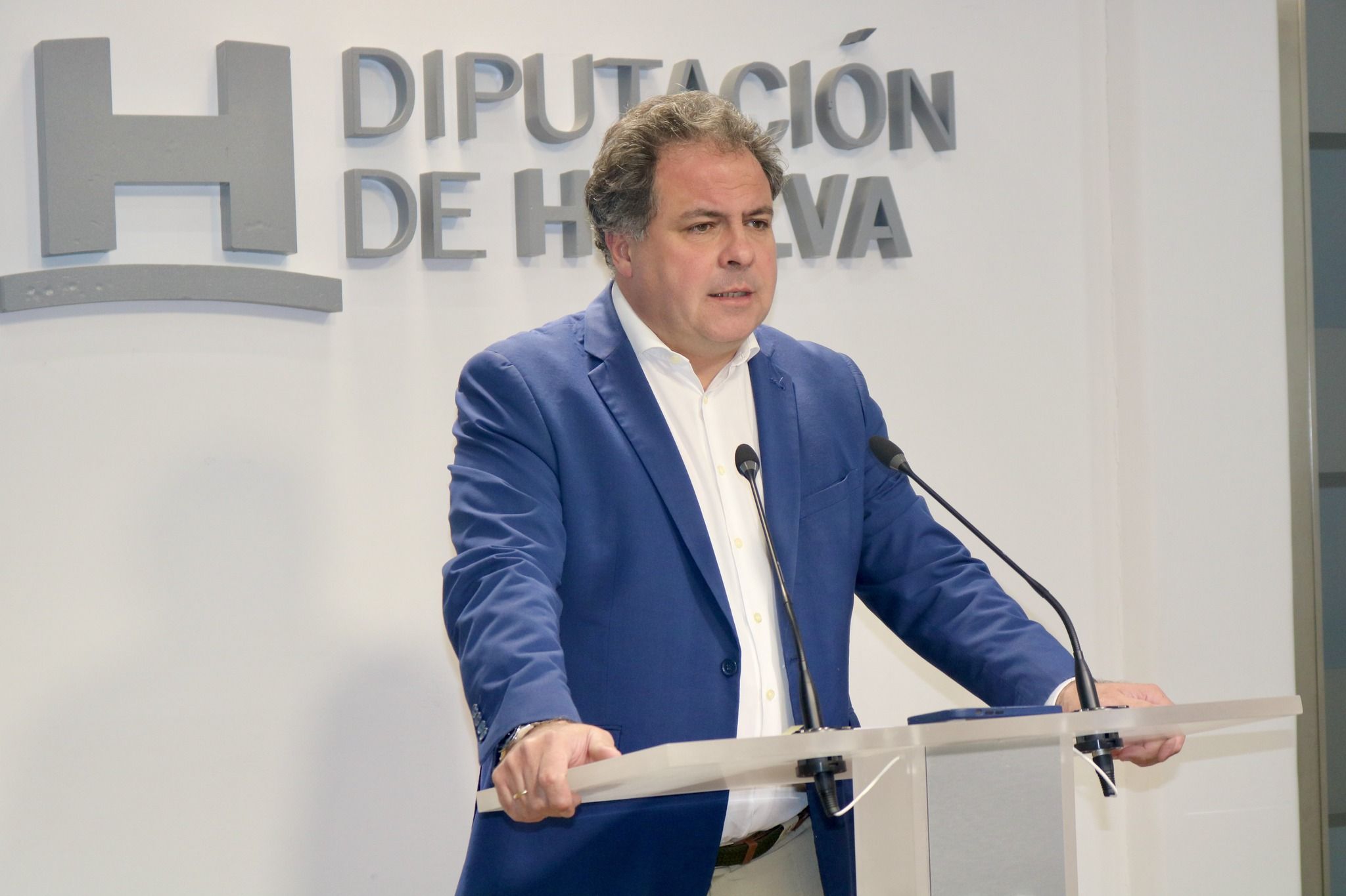 Juan Carlos Duarte, portavoz del PP en la Diputación de Huelva.