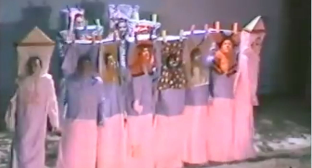 El tipo de la chirigota 'Los que salieron del capullo'.