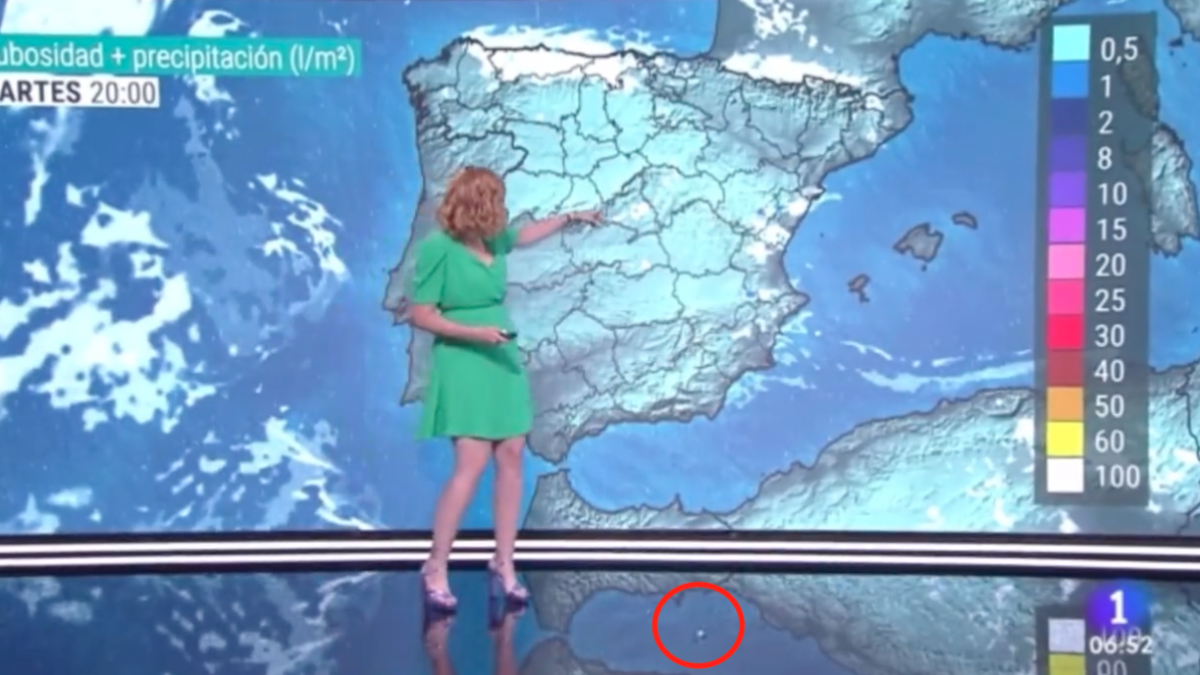 La meteoróloga Nuria Sero triunfa con la borrasca Gerard: "Claramente trae el invierno"