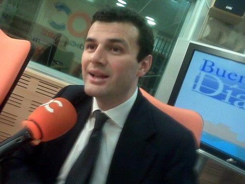 Bruno García en 2009 cuando era concejal delegado de Fomento.