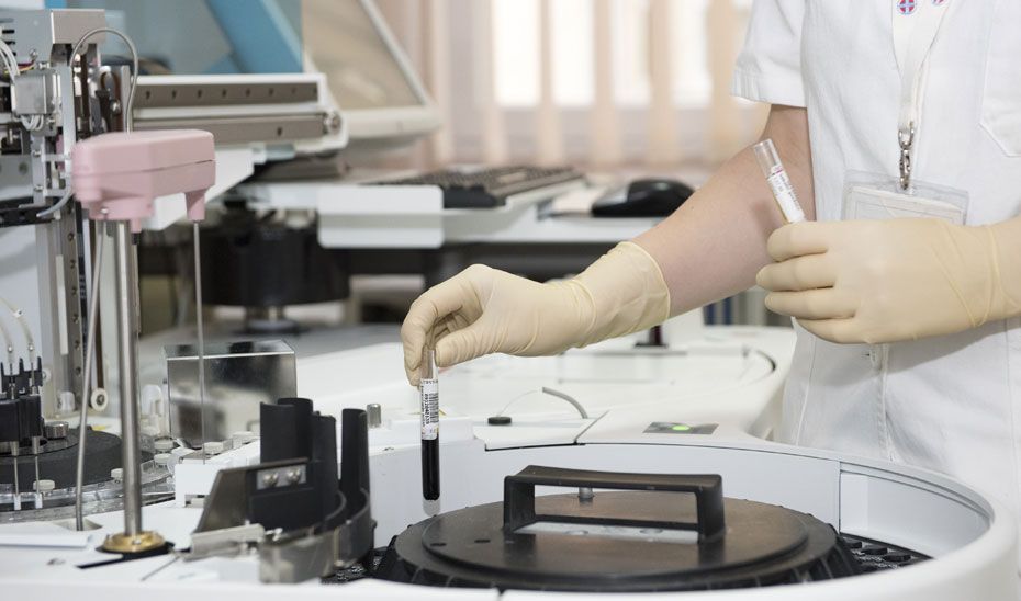 Laboratorio de investigación en Biomedicina, en una imagen de la Junta de Andalucía.